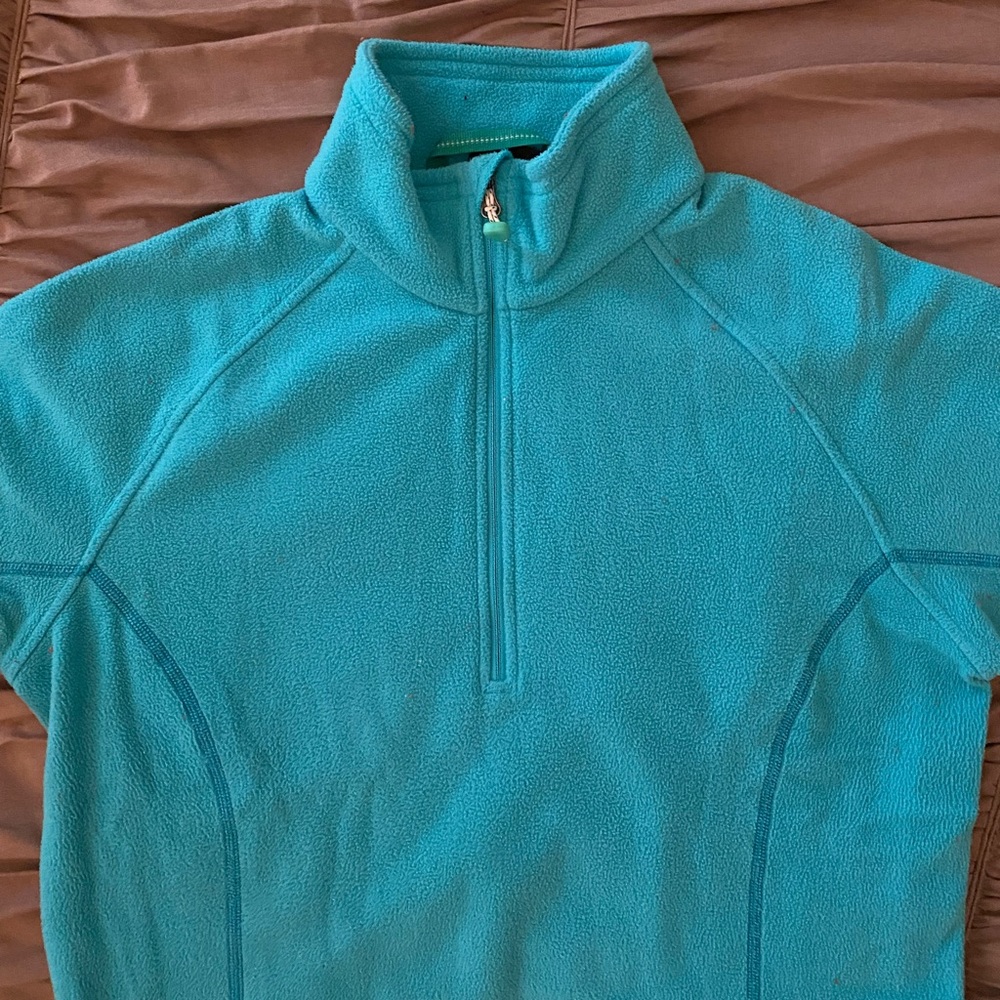 Teal Mountain Hardwear Quarter-Zip Size M